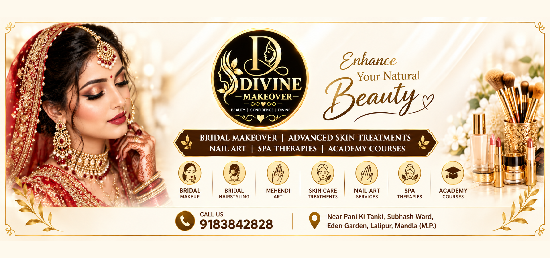 Divine MakeOver - Bridal Makeover, Skin Treatments, Nail Art, Spa and Academy in Mandla